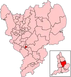Map of constituency