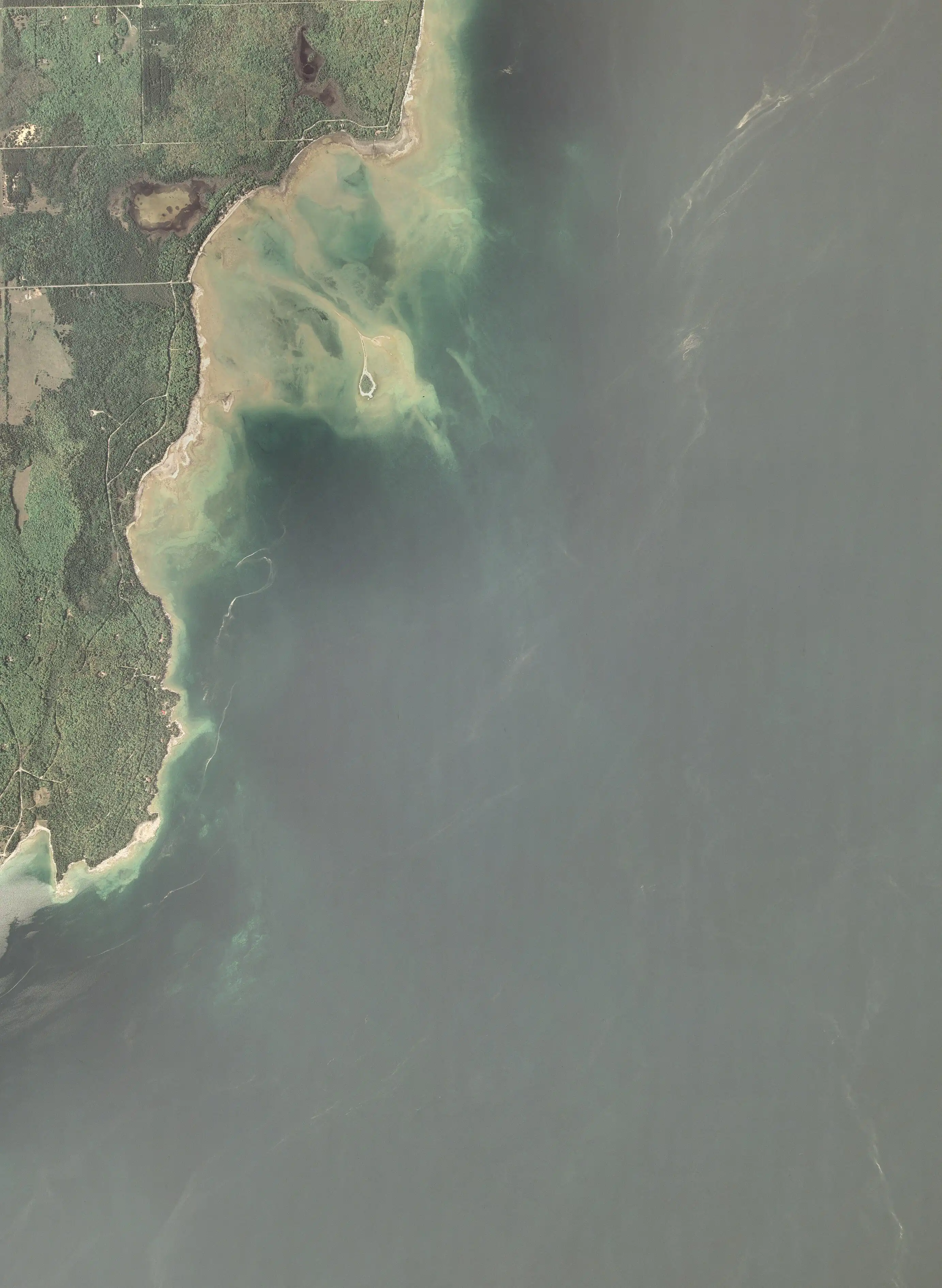 June 1, 2005; average lake level for June 2005 was 176.21 meters