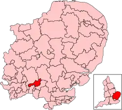 Map of constituency