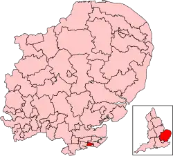 Map of constituency