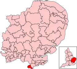 Map of constituency