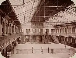 Central hall, École Monge, Paris (1890)