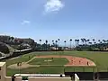 Eddy D. Field Stadium with a view of the Pacific Ocean