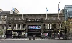 Image of the front of Edinburgh Playhouse.