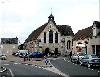 The church in Cherisy