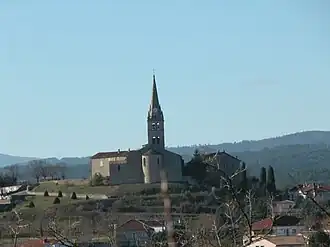 The church in Lablachère