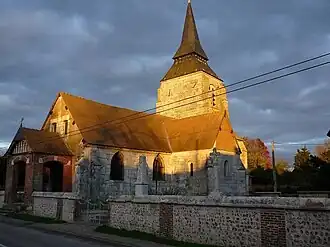 The church in Surtauville