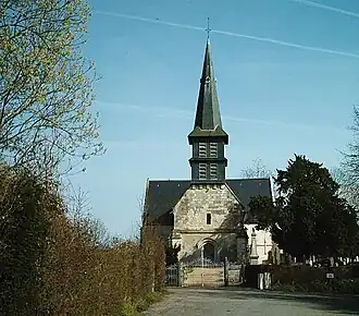 The church in Saint-Étienne-la-Thillaye