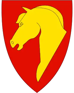 Coat of arms of Eid Municipality (1986-2019)