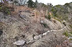 near the top of the southeast