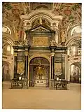 Einsiedeln, the Lady chapel (interior)