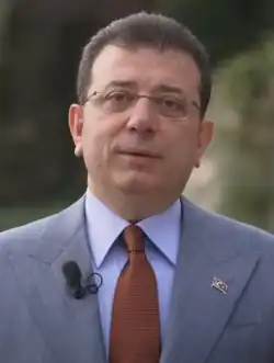 Mayor of Istanbul Ekrem İmamoğlu