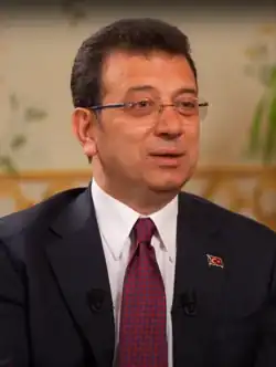 Mayor of Istanbul Ekrem İmamoğlu