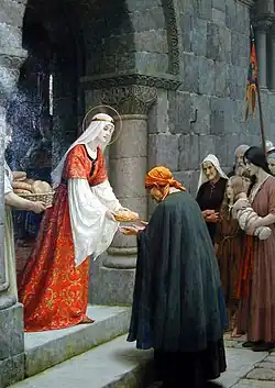 The Charity of St Elizabeth of Hungary, 1895