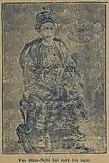 Emperor Ham Nghi in coronation date, 1884