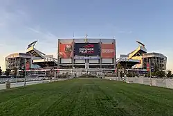 Empower Field at Mile High, home of the Denver Broncos of the National Football League (NFL)