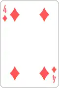 4 of diamonds