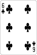 6 of clubs