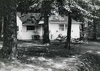 View of the annex, looking west (1974)