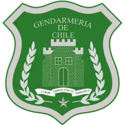 Coat of arms of the Chilean Gendarmerie