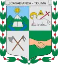 Official seal of Casabianca, Tolima