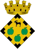 Coat of arms of Maçanet de la Selva