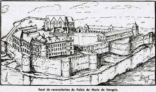 Reconstruction of Binche Palace