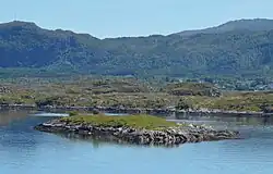 View of Fånytta (looking south) in northern Kornstad