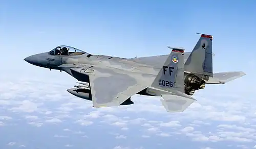 F-15 Eagle – twin-engine, tactical fighter