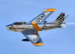 F-86 Sabre, 14 units[94]