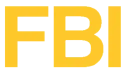 Text title for the series "FBI" on CBS.