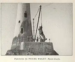 A keeper arriving, c. 1913