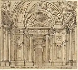 Design for Entrance to a Hall, Washington D.C., National Gallery of Art