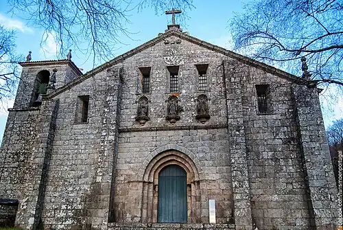 Fiães Monastery near Melgaço is one of the oldest Cistercian abbeys in Portugal founded in 1163.