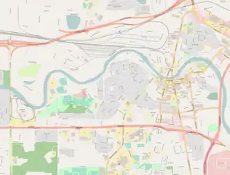 Fairbanks City Hall is located in Downtown Fairbanks