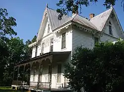 View of the east facade