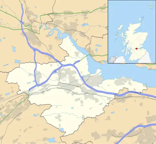 Falkirk is located in Falkirk