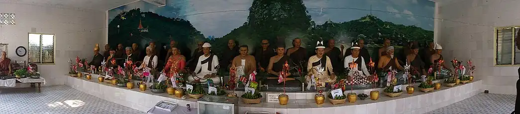 Famous yogis and weizza from Myanmar