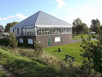 The visitor centre in 2008