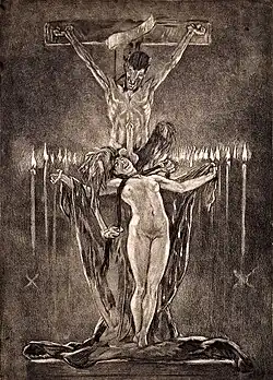 Le Calvaire (1882) heliogravure (ca. 27 x 20&nbsp;cm) Museum De Reede, Antwerp
