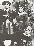 Left to right: Filomena Pennacchio, Giuseppina Vitale, Maria Giovanna Tito (Crocco's fiancée)