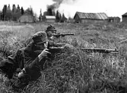 Finnish infantry in Tornio (1944)