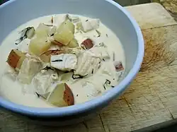 Seafood chowder