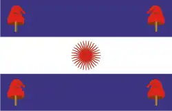 Flag of the Argentine Confederation (1835–1850)
