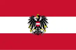 State flag of Austria