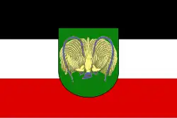 Proposed flag of German New Guinea in 1914, but never implemented