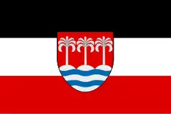 Proposal for German Samoa's flag, never adopted