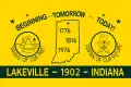 Flag of Lakeville, Indiana