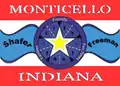 Flag of Monticello, Indiana