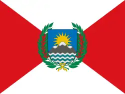 Flag of Peru (1821–1825)